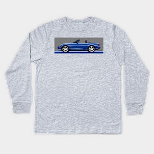 classic sports car convertible roadster NB 10th Anniversary Kids Long Sleeve T-Shirt